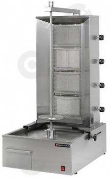 Machine  kbab 4 feux gaz TECHNITALIA